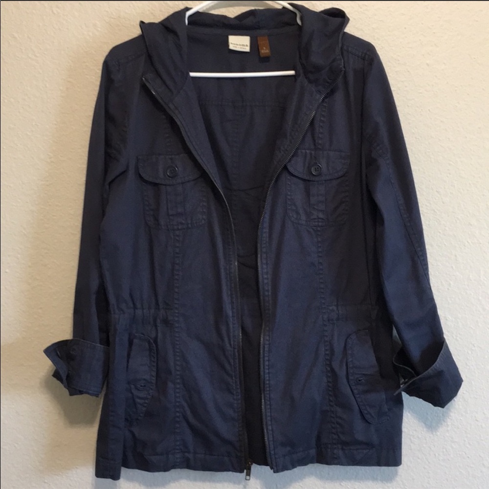 Navy Blue Utility Jacket